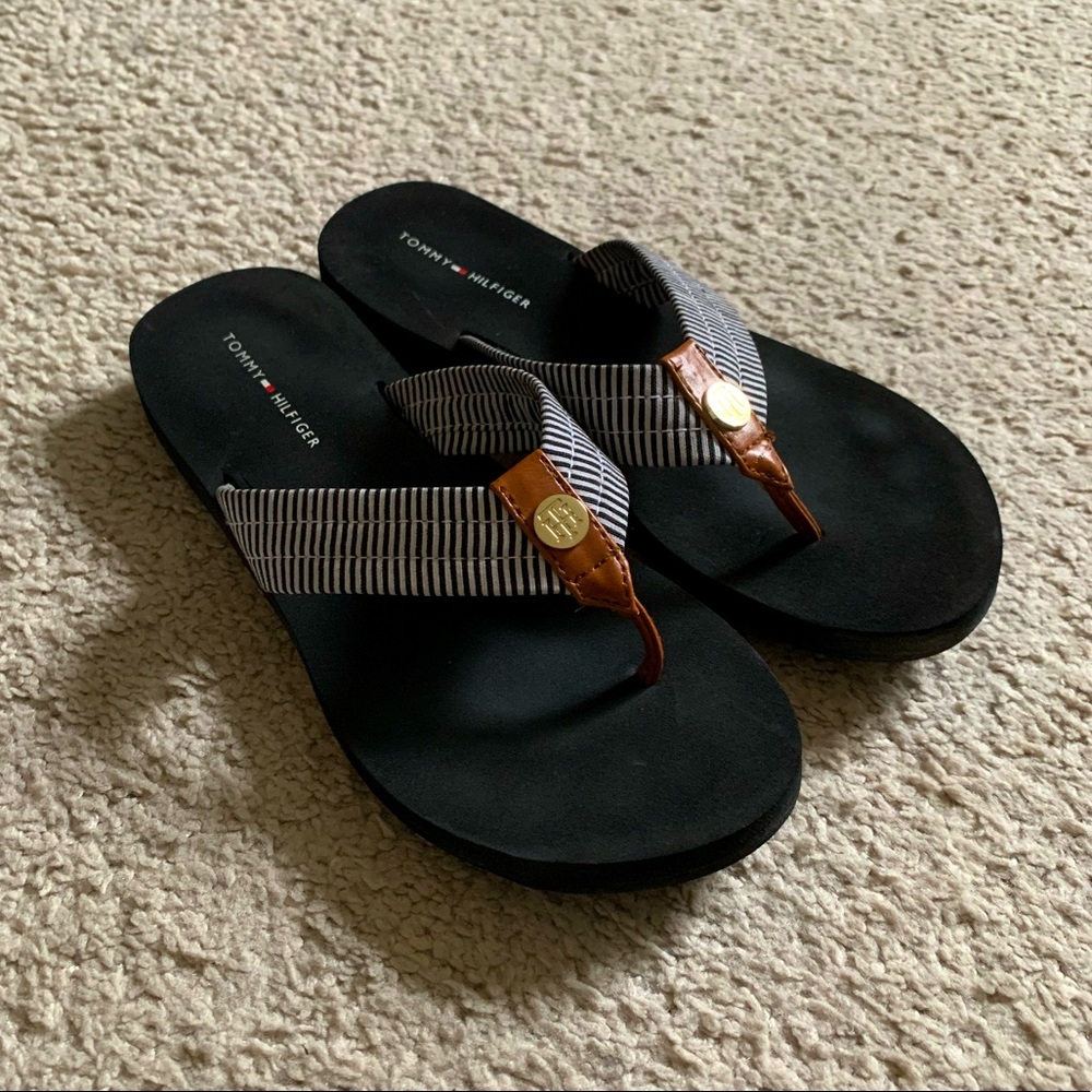 Tommy Hilfiger sandals. Size 6.